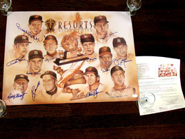 GARY CARTER AL KALINE ROBINSON 12 X SIGNED AUTO L/E GOLD GLOVE AWARD POS... - £375.67 GBP