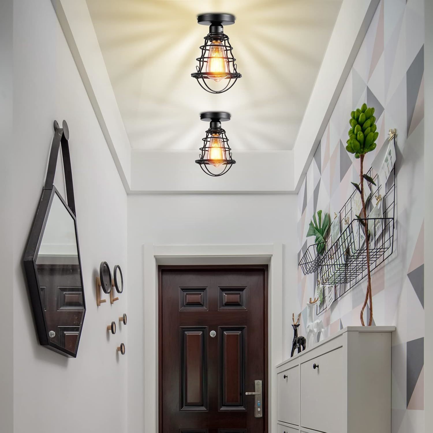 Vintage Semi Flush Mount Ceiling Light, and 50 similar items
