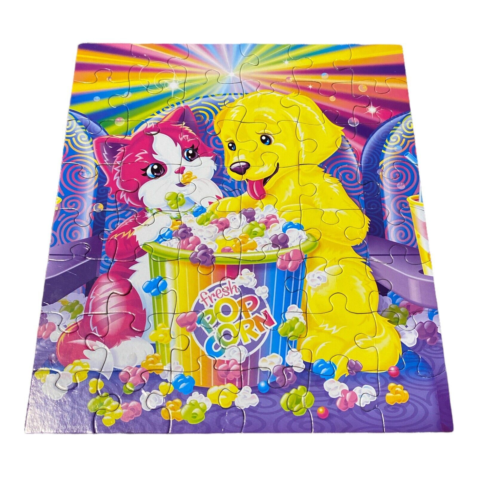 Primary image for Lisa Frank Rainbow Matinee Puzzle 48 Pieces *Complete
