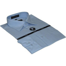 Mens Milani dress shirt soft cotton Blend easy wash business long sleeve... - $25.00