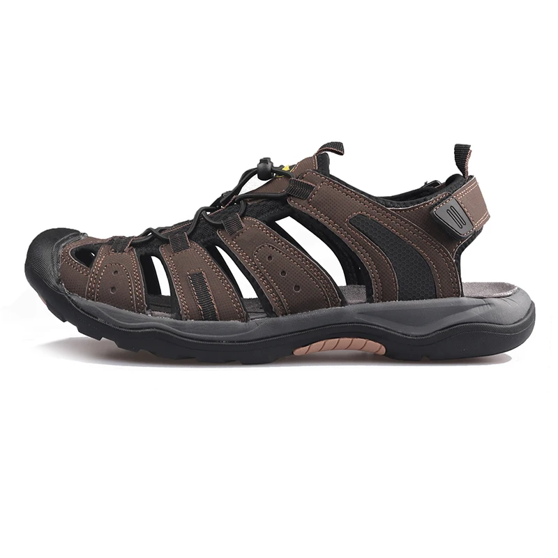 GRITION Men Sandals Summer Casual Beach Flat Shoes Non Slip Hi  Clogs New Fashio - £189.29 GBP
