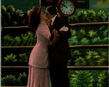 1912 Theochrom Cartolina Romance Tantissima Of Time Kissing On Treno Pia... - $18.20