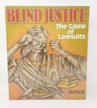 Blind Justice The Game of Lawsuits by Avalon Hill 1989 Vintage AH Board ... - $29.99