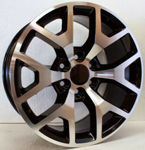 Chevy 22" Black and Machine Honeycomb Rims For 2000-18 Silverado Tahoe S... - $1,078.11