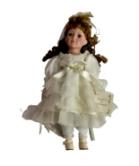 Coco Le Jardine Collection Hand Crafted Hand Painted Porcelain Doll Cert... - $33.89 CAD