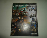 2007 Yamaha Moto Scooter Technique Update Manuel Usine OEM Livre 07 Offre - $19.95
