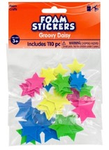 Glow in The Dark Foam Stickers Stars (45 Count Pack) - £1.29 GBP
