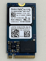 Wd Pc SN530 SDBPMPZ-512G-1101 512GB Ssd Pc Ie M.2 2242 Genuine Lenovo 5SS0X5415 - £30.28 GBP