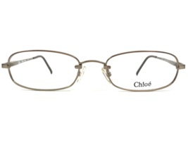 Chloe Eyeglasses Frames CL 1108 C04 Matte Champagne Gold Oval Wire Rim 51-18-135 - £44.67 GBP