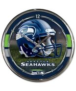 Seattle Seahawks Chrome Clock - NFL - $31.03