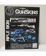 GunSkins Rifle Skin UNDERTOW Wrap DIY Vinyl Kit Blue Black White - $903.48 MXN