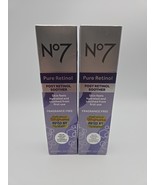 2 Pack No7 Pure Retinol Post Retinol Soother Fragrance Free 1.69 oz Each - $24.74