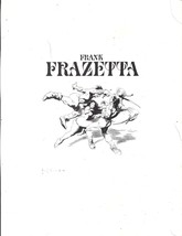 vintage Frank Frazetta 11&quot; x 9&quot; Book Plate Print - Frank Frazetta - £5.59 GBP