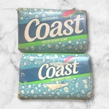 (2) Vintage Coast 5 Oz Refreshing Deodorant Soap LOT - €2,96 EUR