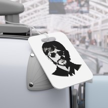 Ringo Starr Luggage Tags - Round or Rectangle - Glossy Durable Plastic - Double- - £17.82 GBP