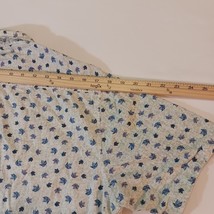 Royal Testimony Flower Short Sleeve Cotton Shirt Button Front Men's Size L image 11