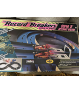 1989 Record Breakers World of Speed Super ‘8’ Speedway System+ 4 Cars W/... - €65,06 EUR