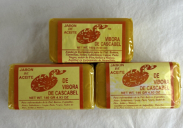 (3) Rattlesnake Soap ACNE TREATMENT Rashes Jabones Vibora Cascabel Clean... - $22.43