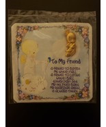 NEW Precious Moments Collection Miniature 1&quot; To My Friend Lapel Pin 1514... - £15.56 GBP