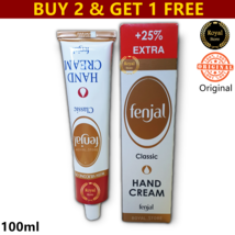 1x Fenjal Classic Hand Cream Silicone and glycerine 80ml + 20ml free كريم فنجال - £13.05 GBP
