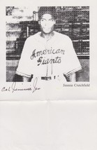 Jimmie Crutchfield (d. 1993) Signed Autographed Vintage 5.5x8.5 Photo - Chicago  - £39.10 GBP