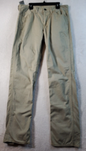 Levi&#39;s Pants Mens Size 32x32 Beige 100% Cotton Pockets Flat Front Straight Leg - £13.24 GBP
