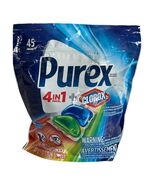 Purex 4 in 1 + Clorox Laundry Detergent Pacs 45 Capsules Safe For Colors... - $57.53 CAD