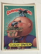 Garbage Pail Kids trading card Flowin’ Owen 1986 - £1.95 GBP
