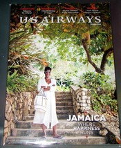 US AIRWAYS Magazine - September 2013 &quot;JAMAICA Where HAPPINESS RUNS&quot; - £4.32 GBP