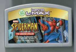 leapFrog Leapster L Max Game Cart Spider Man the Case of the Sinister Speller - $9.60
