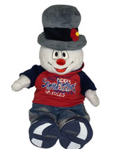 Frosty the Snowman Build A Bear Hoodie Pants Sketchers Shoes Cheeks Glow Red EUC - £20.12 GBP