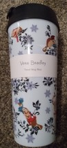 New Vera Bradley 16 Oz Travel Mug Merry Mischief Snow Day 24366-14918 - £12.09 GBP