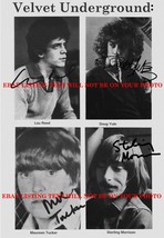 Velvet Underground Signed Autogramme 6x9 Rp Media Promo Photo Lou Reed + - £16.07 GBP