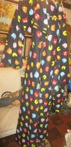 2010 Pac Man Pacman with Ghosts Batch Robe One Size Bandai Namco 100% Polyester - £25.36 GBP