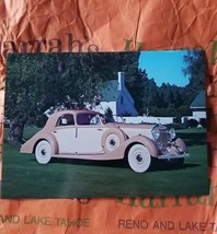 1938 Rolls-Royce Sedanca De Ville Harrah&#39;s Auto Autimobile Collection Po... - $15.00