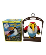 Talking Toucan Red Toy &quot;Talk to me I can repeat what you say&quot; 1994 In Box - $712.07 MXN
