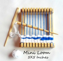 LeeKraftz 5 inches x 5 inches. Mini Loom Kit. Sturdy and Durable - $24.89