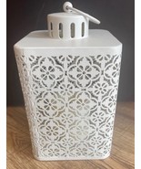 Candle, Essentials  Lace Cut Side Lantern Candle Light - $544.58 MXN