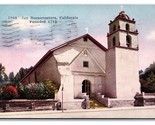 San Buenaventura Mission Ventura California DB Postcard O14 - £1.52 GBP