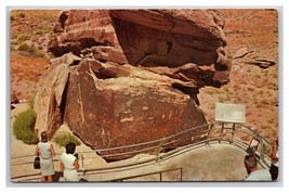 Newspaper Rock Petrified Forest National Monument Arizona UNP Chrome Postcard Z1 - £2.33 GBP