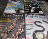 Bead and Button Magazines lot of 10 Years 2001-2003 - $15.99
