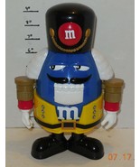 M &amp; M&#39;s Nutcracker Sweet Candy Dispenser Limited Series Holiday XMAS Blu... - $35.21 CAD