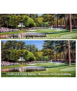 Augusta National Golf Club Course Hole 16 Redbud Masters Painting Art 25... - $55.33 CAD+