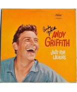 ANDY GRIFFITH  - JUST FOR LAUGHS SIGNED ALBUM  w/COA - $463.65 CAD