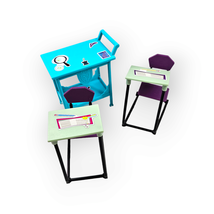Monster High Desks Lab Cart 3 Piece Lot School Playset Replacement Parts - £11.85 GBP
