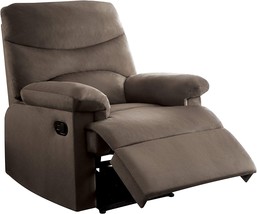 Woven Fabric, Light Brown, Acme Furniture Acme Arcadia Recliner. - $349.94