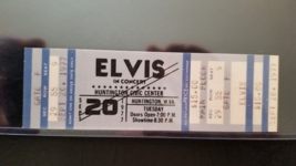 Elvis Presley - Vintage Sept. 20, 1977 Huntington, Wv. Whole Concert Ticket - £151.84 GBP