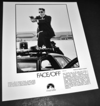 1997 FACE/OFF John Woo Movie Press Photo John Travolta 5147-12 police car gun - £7.95 GBP