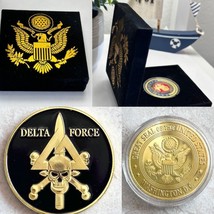 Counterterrorism U S Army Delta Force Challenge Coin With Special Case - £15.81 GBP