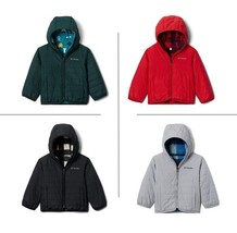 Columbia Toddler Boys&#39; Reversible Double Trouble Insulated Jacket Size 4T NWT - £35.31 GBP